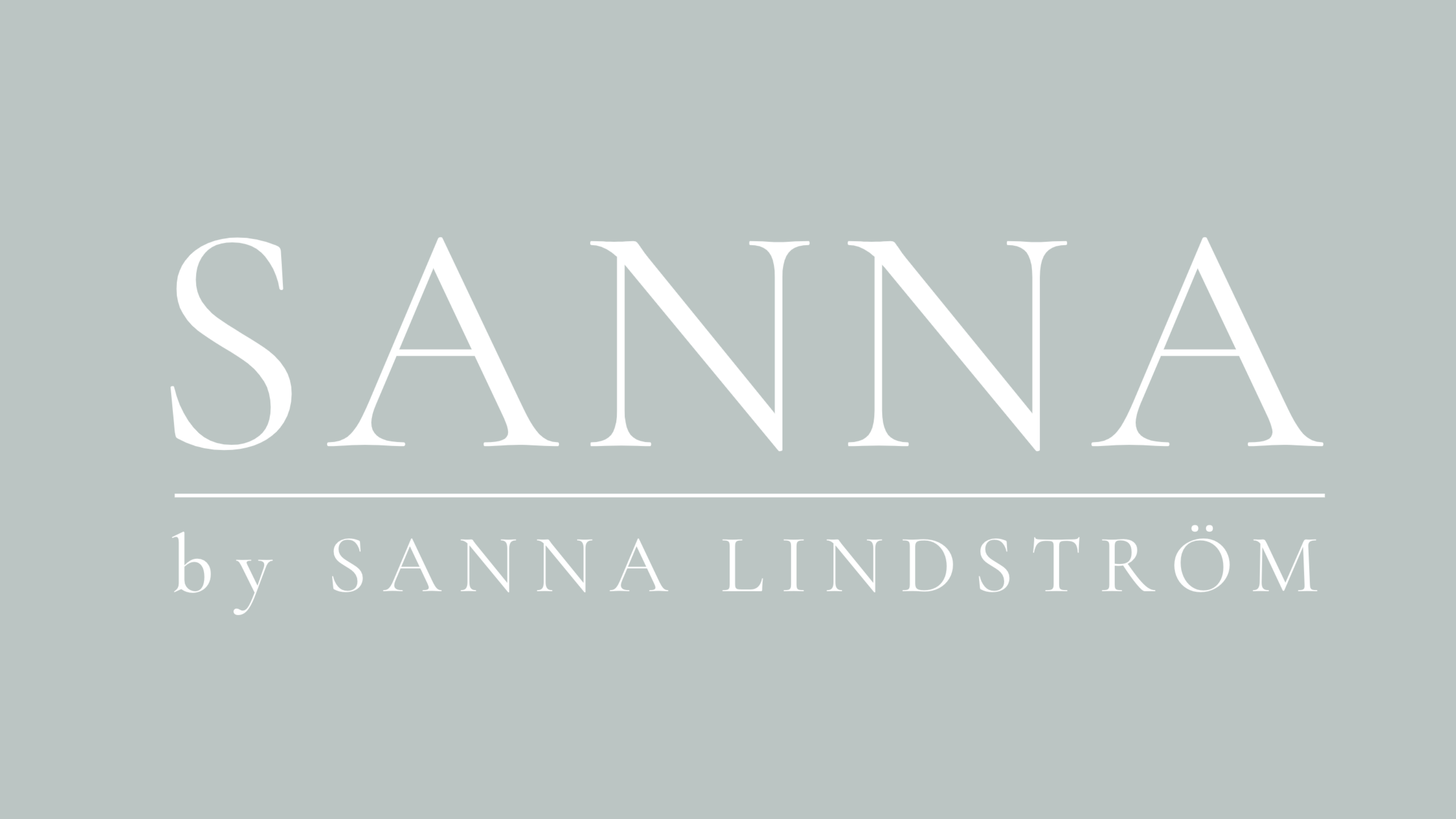 SANNA by SANNA LINDSTROeM Logo